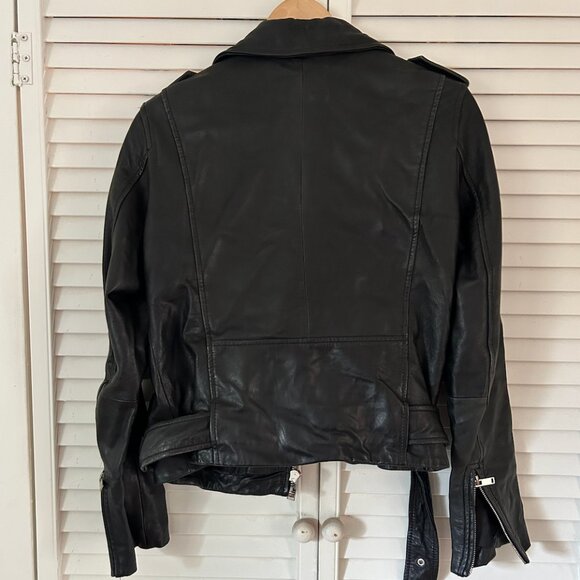 Zara Genuine Leather Jacket - Picture 2 of 3